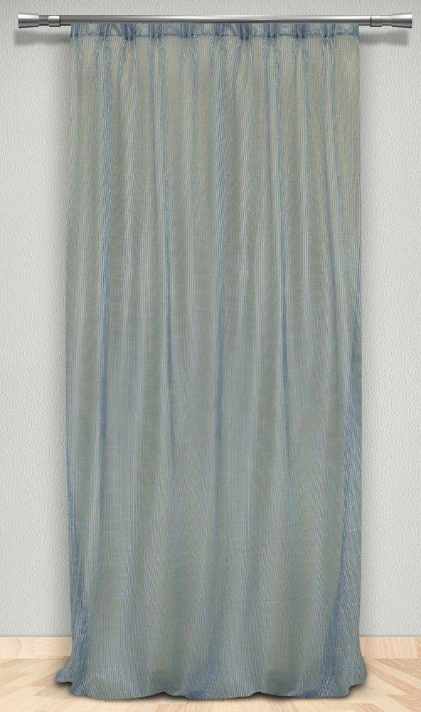 ΚΟΥΡΤΙΝΑ ΜΕ ΤΡΕΣΑ MAISON BLANCHE ΔΙΧΤΥ ΓΑΛΑΖΙΟ ΕΤΟΙΜΗ 145X300CM