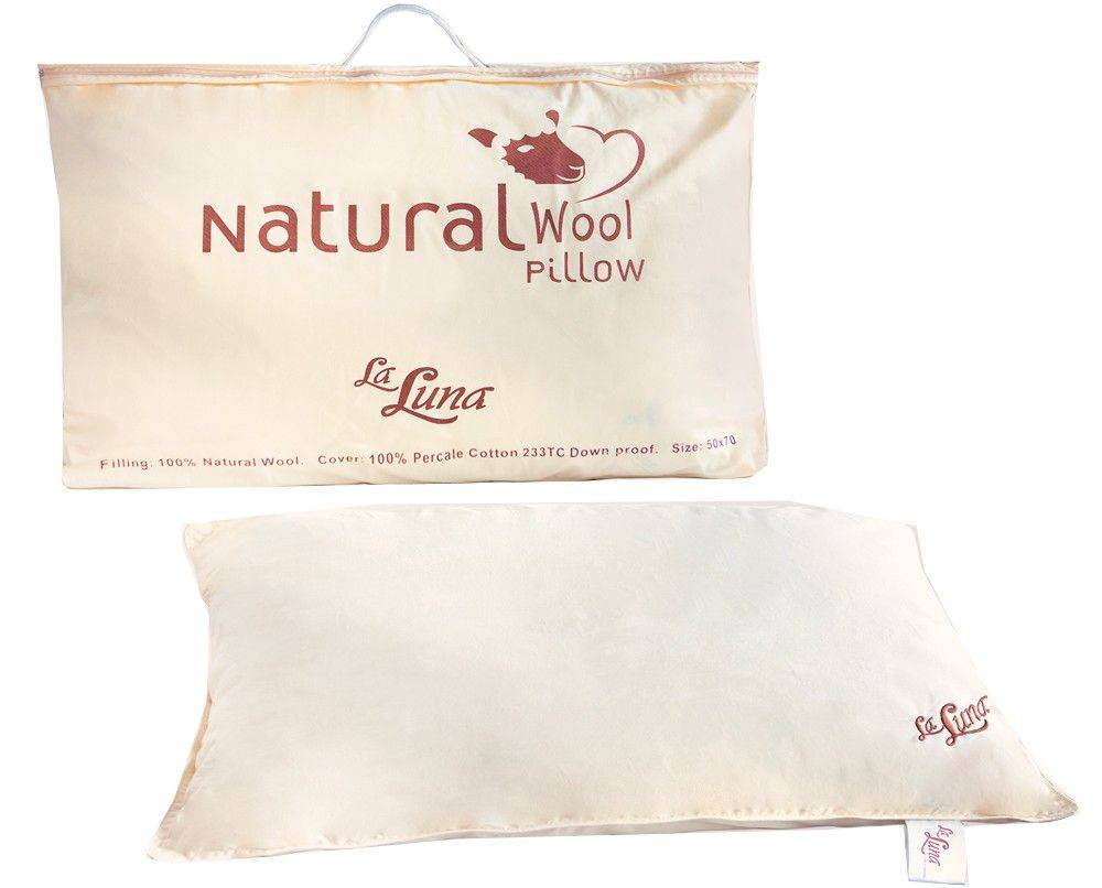 ΜΑΞΙΛΑΡΙ LA LUNA THE WOOL ΜΑΛΛΙ ΜΕΤΡΙΟ 50Χ70CM