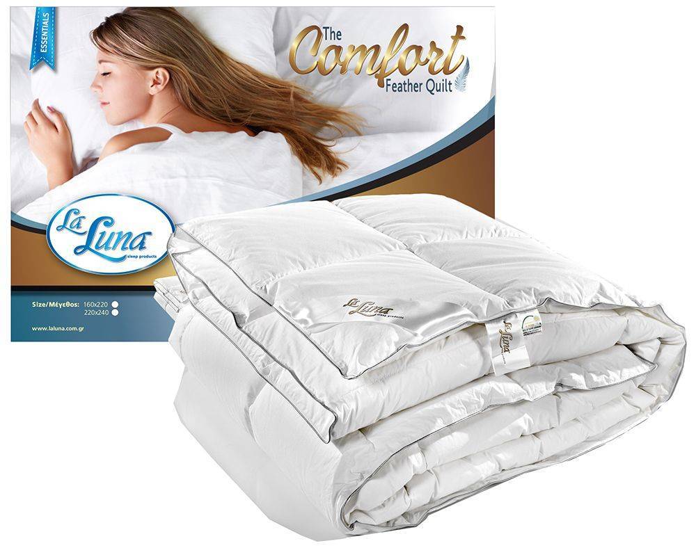 LA LUNA ΠΑΠΛΩΜΑ ΥΠΕΡΔΙΠΛΟ LA LUNA COMFORT ΠΟΥΠΟΥΛΟ 220X240CM