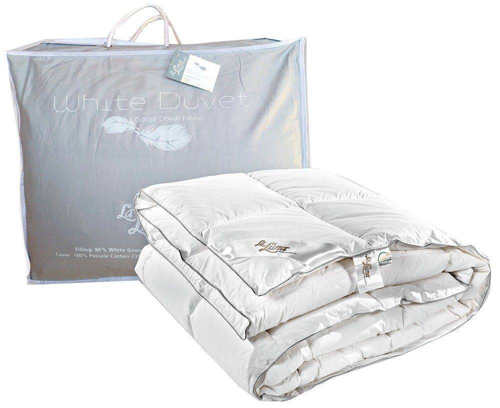 ΠΑΠΛΩΜΑ KING SIZE LA LUNA THE WHITE GOOSE ΠΟΥΠΟΥΛΟ 240X260CM LA LUNA