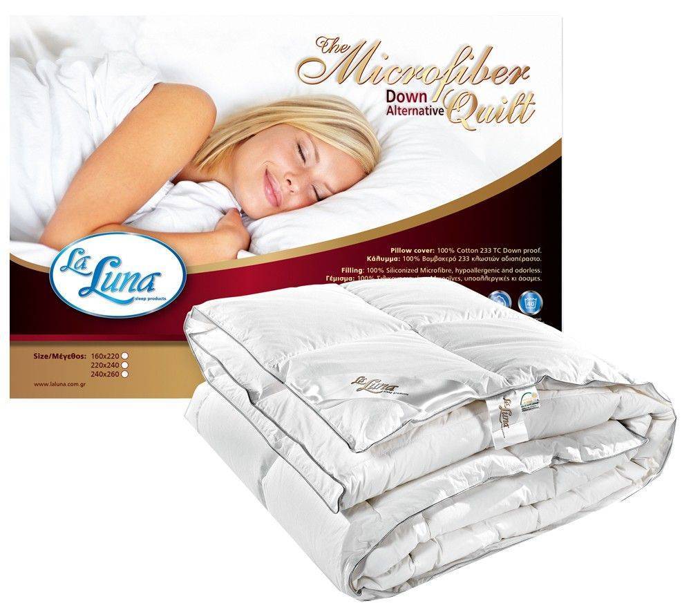 ΠΑΠΛΩΜΑ KING SIZE LA LUNA QUILT MICROFIBER 240X260CM