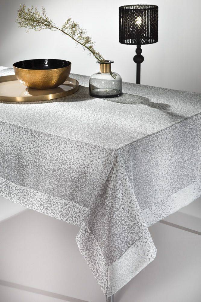 GUY LAROCHE ΤΡΑΠΕΖΟΜΑΝΤΗΛΟ GUY LAROCHE COCTAIL SILVER 160X220CM