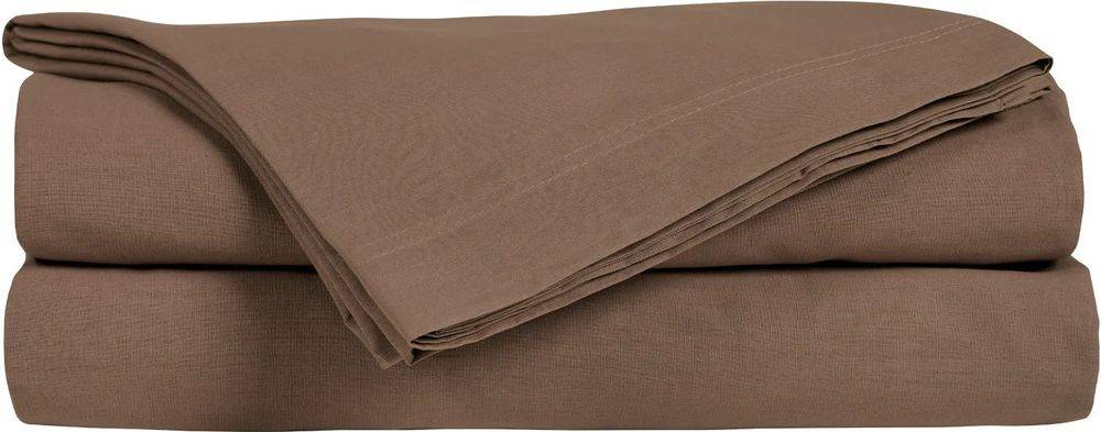 ΣΕΝΤΟΝΙ ΥΠΕΡΔΙΠΛΟ DAS HOME BEST LINE 1004 ΚΑΦΕ 230Χ260CM DAS HOME