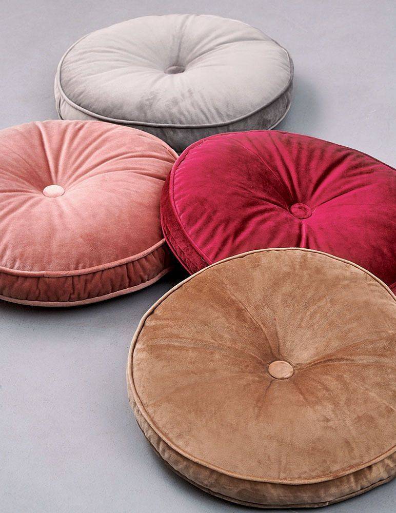 ΔΙΑΚΟΣΜΗΤΙΚΟ ΜΑΞΙΛΑΡΙ PALAMAIKI HOME VELVET FEEL VF803 BORDEAUX 40CM