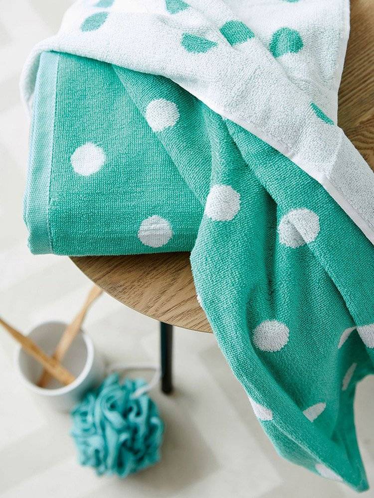 ΠΕΤΣΕΤΕΣ ΜΠΑΝΙΟΥ PALAMAIKI HOME BATHROOM TOWEL PARADISE MINT 2ΤΜΧ