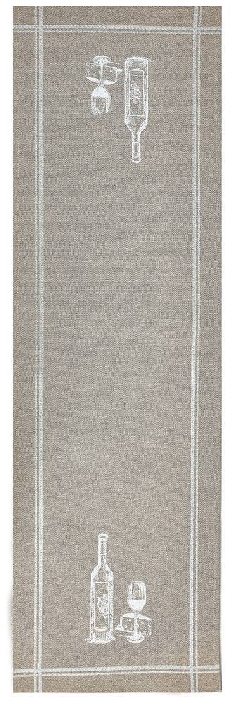 RUNNER KENTIA LOFT WINE ΓΚΡΙ 2ΤΜΧ 45Χ150CM KENTIA