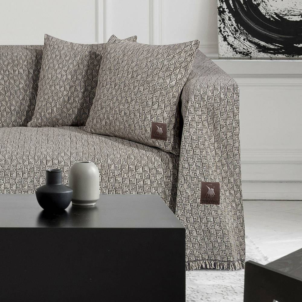 ΡΙΧΤΑΡΙ ΔΙΘΕΣΙΟ GPC POLO 2766 ΕΚΡΟΥ-ΓΚΡΙ 180Χ250CM