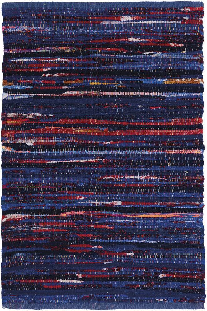 ΧΑΛΙ ΠΕΡΣΙΚΑ COTTON RUGS BASIC BLANKET CHINDI ΜΠΛΕ (70X130CM) ΠΕΡΣΙΚΑ