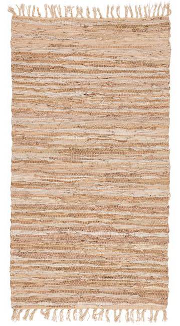 ΠΕΡΣΙΚΑ ΧΑΛΙ ΠΕΡΣΙΚΑ LEATHER RUGS SOLID 130227/02E CAMEL 70X130CM