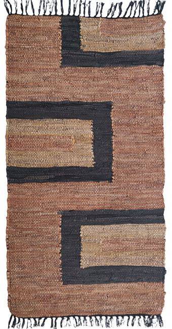 ΠΕΡΣΙΚΑ ΧΑΛΙ ΠΕΡΣΙΚΑ LEATHER RUGS ETHNIC 150103/03 MULTI (70X130CM)