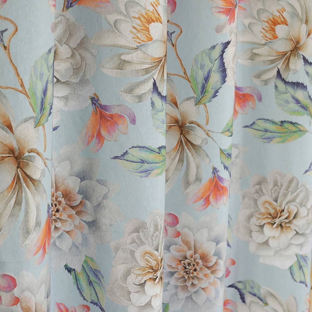 ΚΟΥΡΤΙΝΑ ΜΕ ΤΡΕΣΑ DECOCRAFT ELISE ΛΟΝΕΤΑ MULTI 140X270CM DECOCRAFT