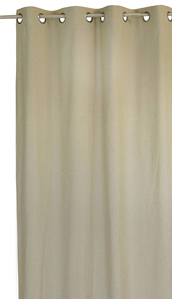 ΚΟΥΡΤΙΝΑ ΜΕ ΤΡΟΥΚΣ DECOCRAFT ΛΟΝΕΤΑ ΜΠΕΖ 140X260CM