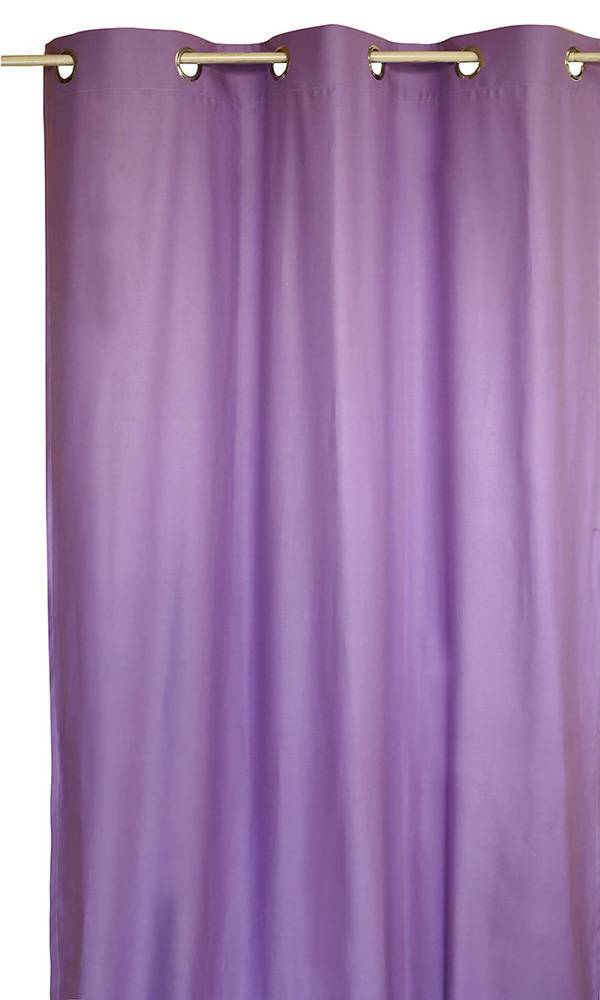 ΚΟΥΡΤΙΝΑ ΜΕ ΤΡΟΥΚΣ DECOCRAFT ΛΟΝΕΤΑ ΛΙΛΑ 140X260CM