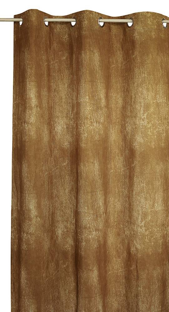 DECOCRAFT ΚΟΥΡΤΙΝΑ ΜΕ ΤΡΟΥΚΣ DECOCRAFT ΛΟΝΕΤΑ ΜΠΕΖ 140X260CM