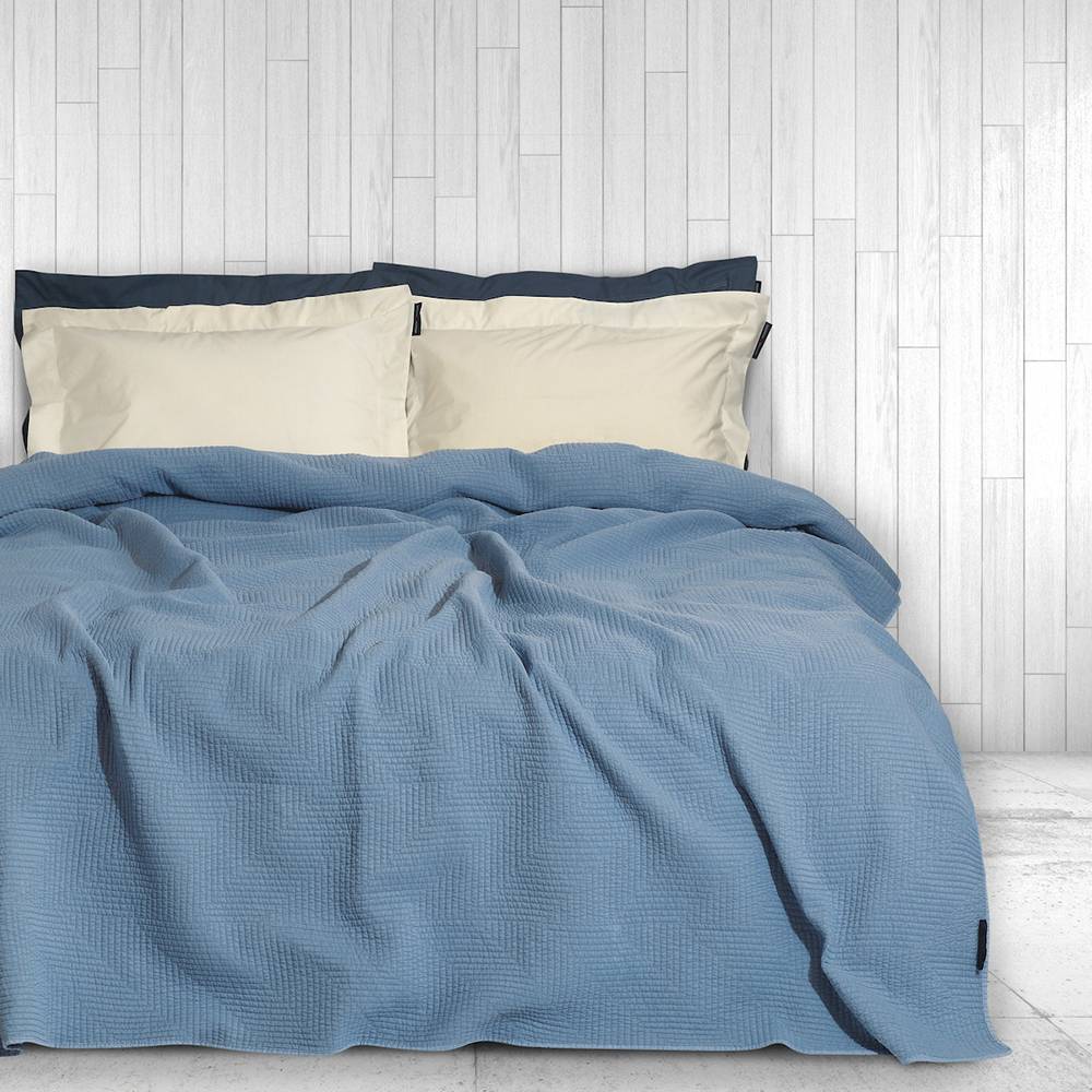 ΚΟΥΒΕΡΛΙ ΥΠΕΡΔΙΠΛΟ GREENWICH POLO CLUB PREMIUM 2034 ΜΠΛΕ 220Χ240CM