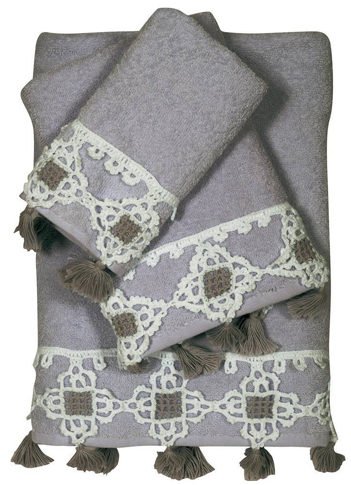 ΣΕΤ ΠΕΤΣΕΤΕΣ ΜΠΑΝΙΟΥ DAS HOME DAILY 0447 ΓΚΡΙ 3ΤΜΧ