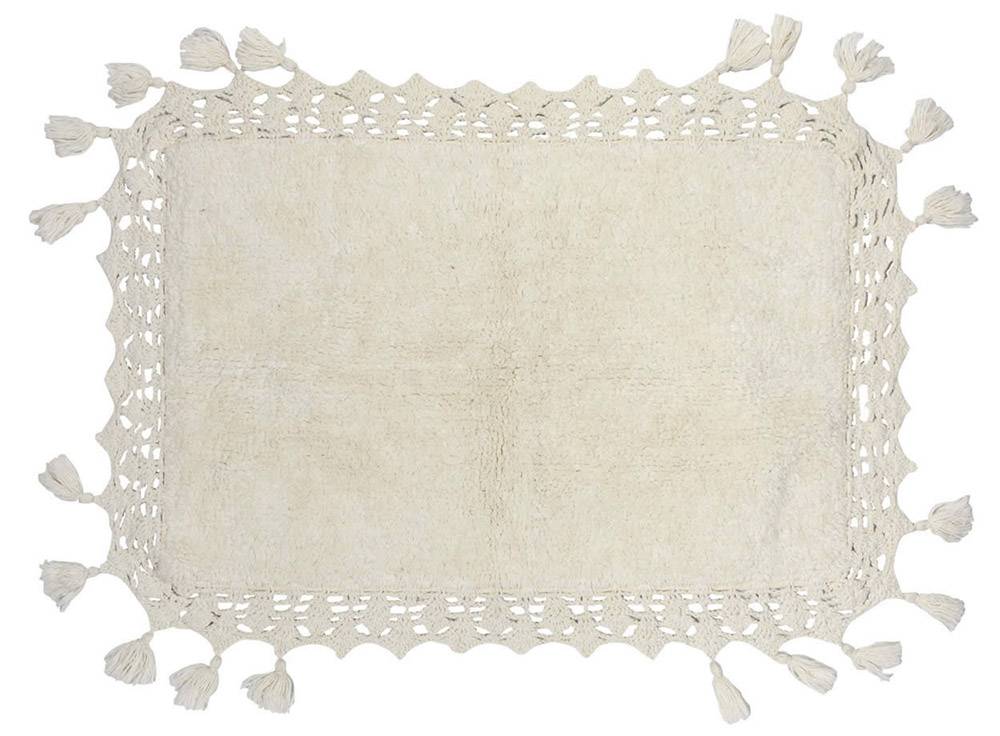 ΤΑΠΕΤΟ ΜΠΑΝΙΟΥ DAS HOME 0566 ΕΚΡΟΥ 50Χ80CM