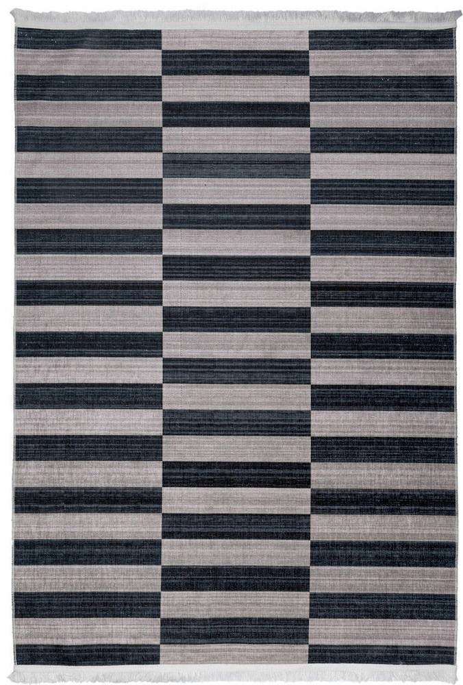 ΤΑΠΕΤΟ PALAMAIKI HOME DC004 ΡΙΓΕ ΜΑΥΡΟ (80X150CM) ΠΑΛΑΜΑΙΚΗ