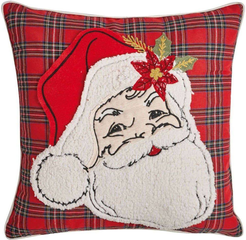 ΧΡΙΣΤΟΥΓΕΝΝΙΑΤΙΚΗ ΔΙΑΚΟΣΜΗΤΙΚΗ ΜΑΞΙΛΑΡΟΘΗΚΗ KENTIA SNOW 212 ΚΟΚΚΙΝΟ 45Χ45CM KENTIA