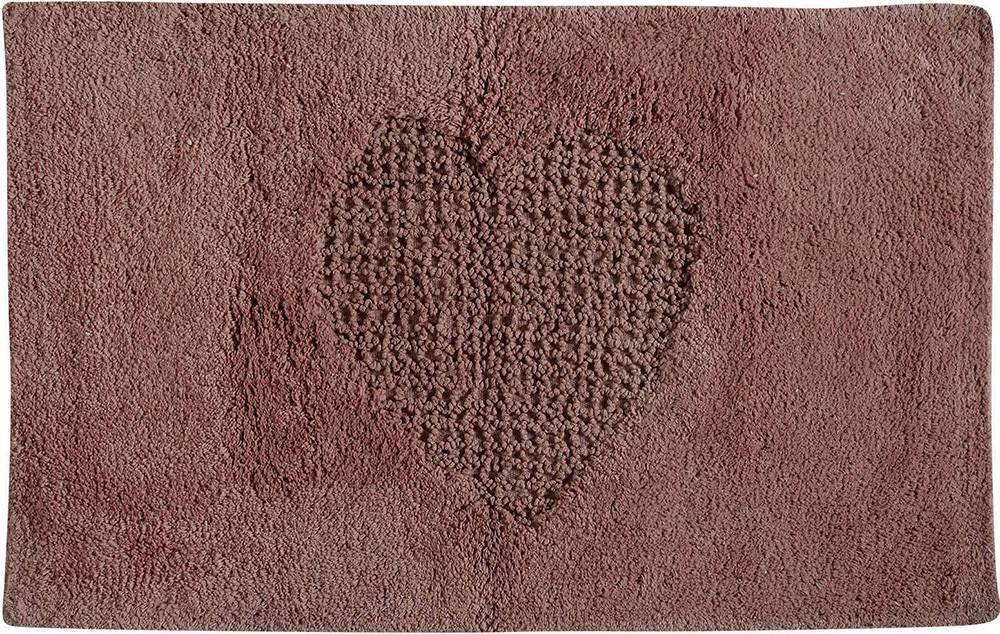 ΤΑΠΕΤΟ ΜΠΑΝΙΟΥ DAS HOME 0578 ΡΟΖ 50Χ80CM