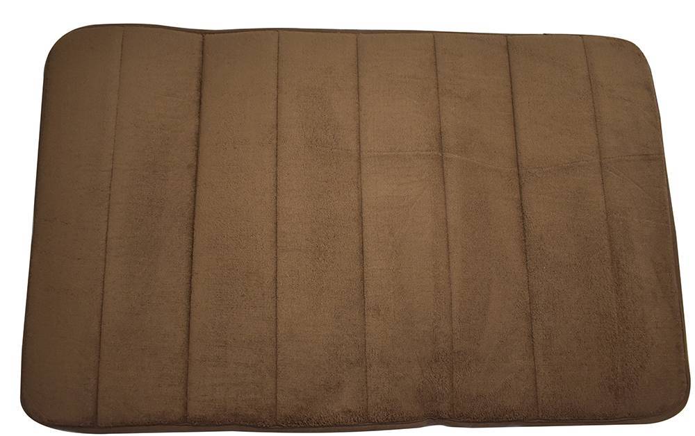 ΤΑΠΕΤΟ ΜΠΑΝΙΟΥ CHIOS HELLAS MEMORY FOAM 100% POLYESTER ΚΑΦΕ 50X80CM CHIOS HELLAS