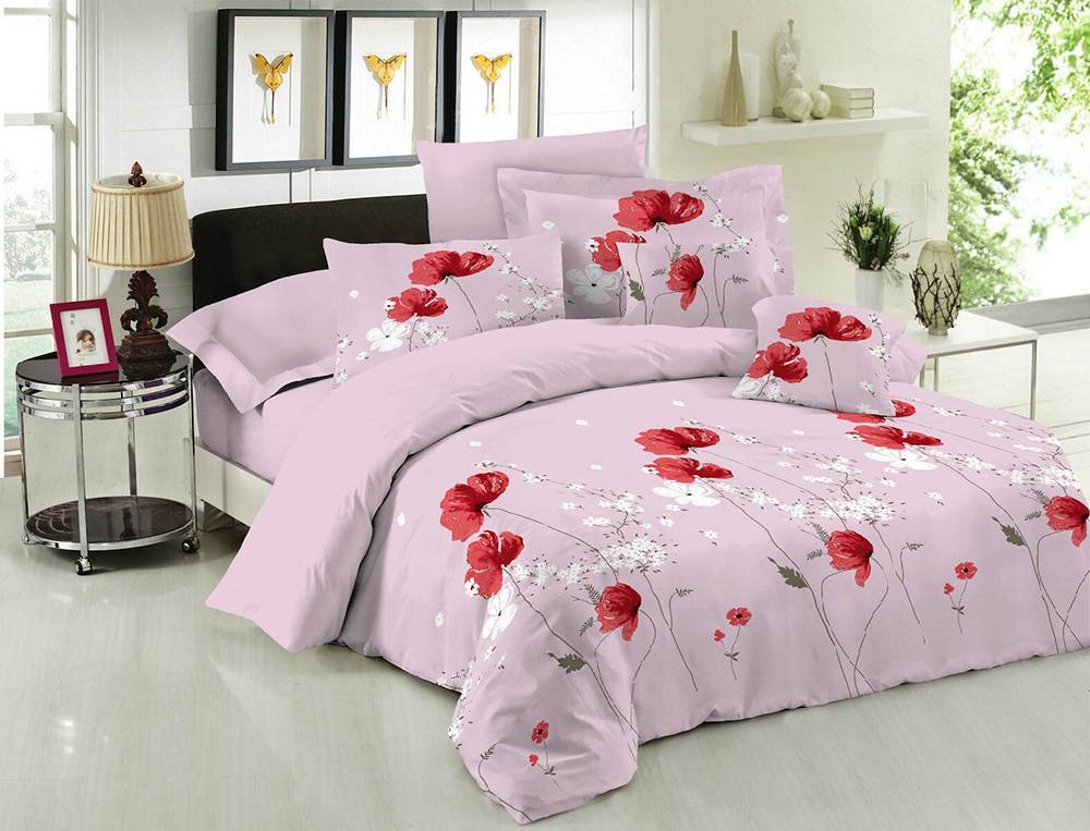 ΣΕΤ ΣΕΝΤΟΝΙΑ ΥΠΕΡΔΙΠΛΑ LE BLANC PREMIUM COTTON 100% ANEMONE PINK 240X270CM LE BLANC