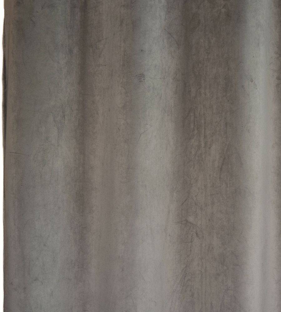 ΚΟΥΡΤΙΝΑ ΜΕ ΤΡΕΣΑ DECOCRAFT ΒΕΛΟΥΔΟ ΜΠΕΖ 145X240CM