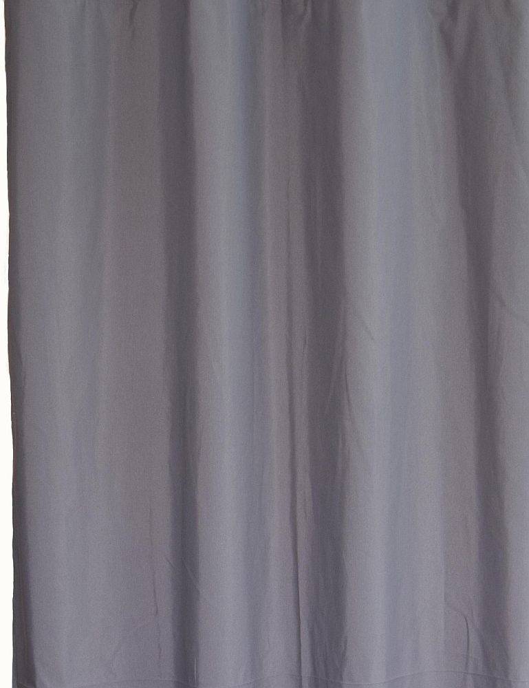 ΚΟΥΡΤΙΝΑ ΜΕ ΤΡΕΣΑ DECOCRAFT ΛΟΝΕΤΑ BASIC ΓΚΡΙ 280X270CM