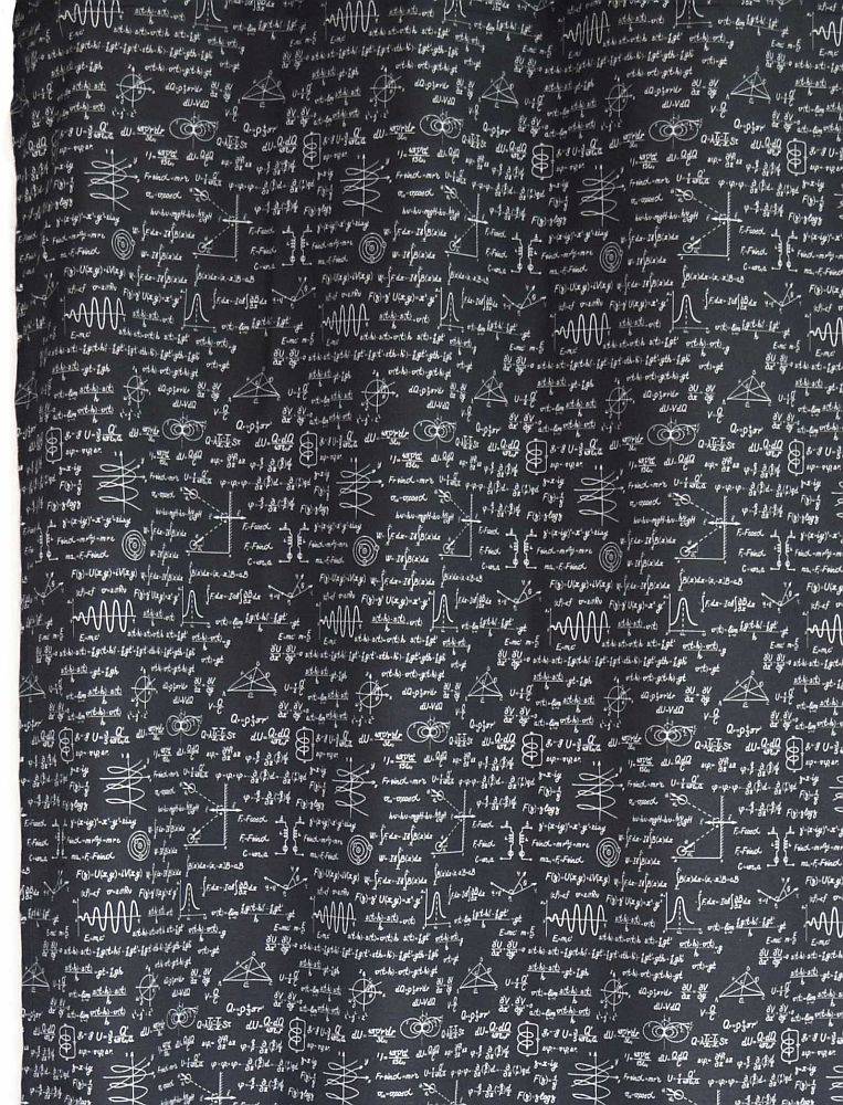 ΚΟΥΡΤΙΝΑ ΜΕ ΤΡΕΣΑ DECOCRAFT ΛΟΝΕΤΑ EINSTΑIN ΜΑΥΡΟ 270X240CM DECOCRAFT