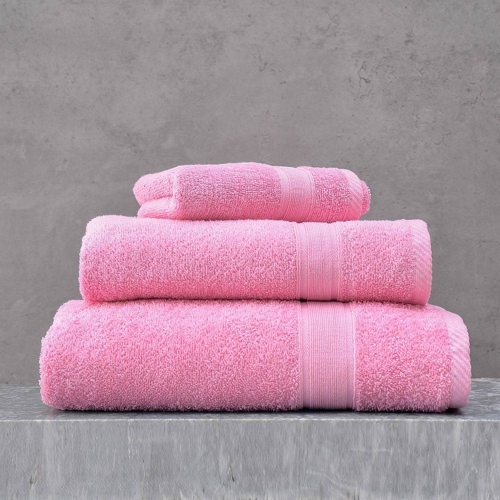 ΠΕΤΣΕΤΑ ΠΡΟΣΩΠΟΥ RYTHMOS ILLUSION ΡΟΖ 50Χ90CM RYTHMOS