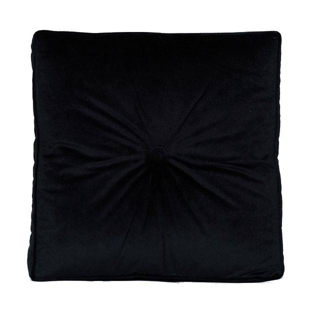 ΔΙΑΚΟΣΜΗΤΙΚΟ ΜΑΞΙΛΑΡΙ PALAMAIKI HOME VELVET FEEL VF807 BLACK 45X38CM ΠΑΛΑΜΑΙΚΗ