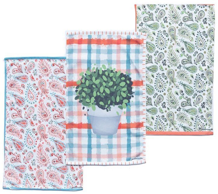 ΠΑΛΑΜΑΙΚΗ ΣΕΤ ΠΕΤΣΕΤΕΣ ΚΟΥΖΙΝΑΣ PALAMAIKI HOME DIGITAL KD1 40X60CM 3ΤΜΧ
