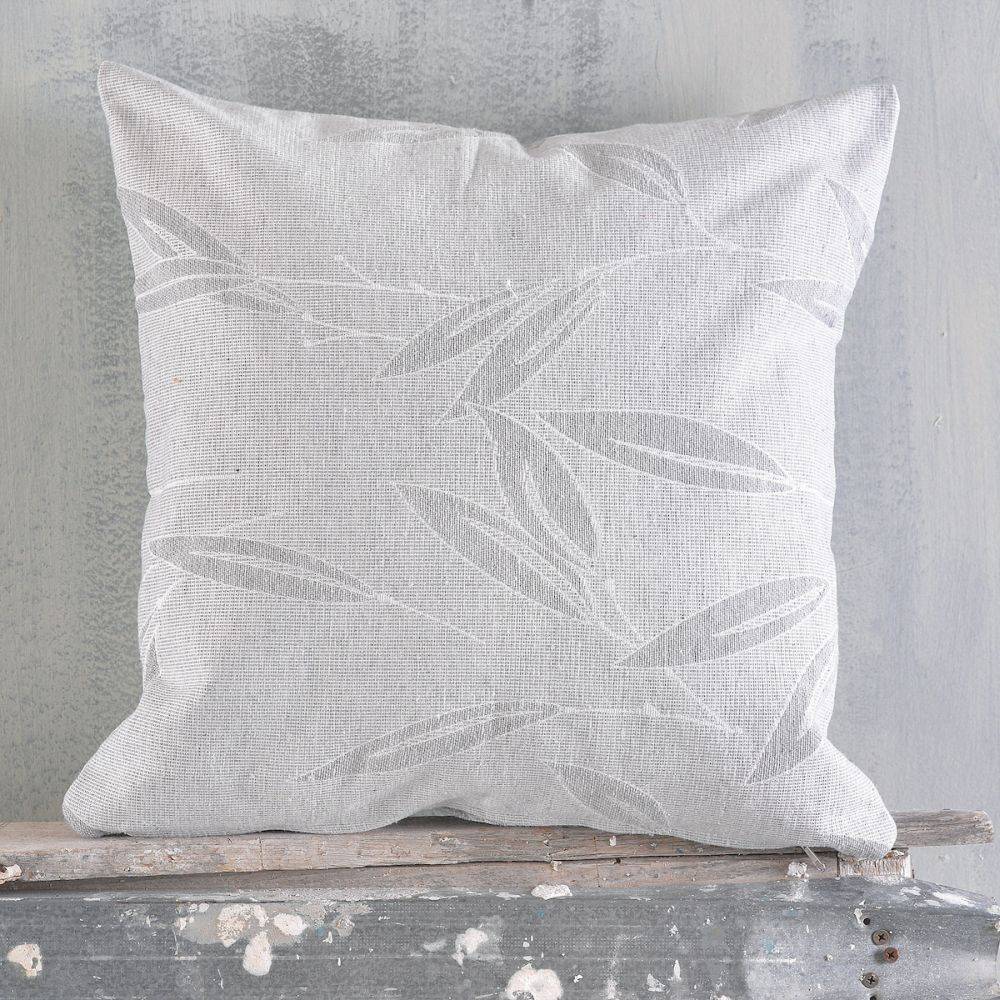 ΔΙΑΚΟΣΜΗΤΙΚΗ ΜΑΞΙΛΑΡΟΘΗΚΗ RYTHMOS WILLOW ΓΚΡΙ ΑΝΟΙΧΤΟ 40Χ40CM RYTHMOS