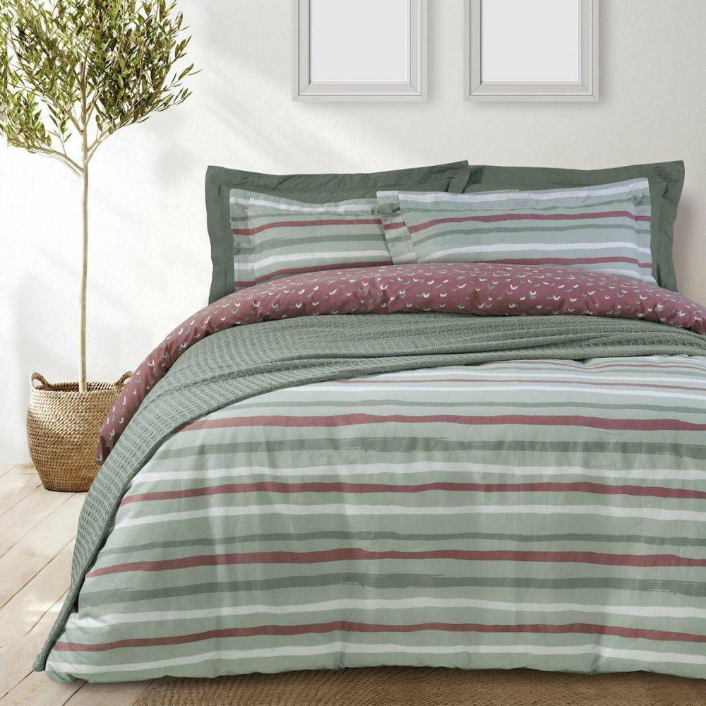 ΣΕΝΤΟΝΙΑ ΜΟΝΑ HAPPY DAS HOME 9568 ΓΚΡΙ-NUDE 170X260CM DAS HOME