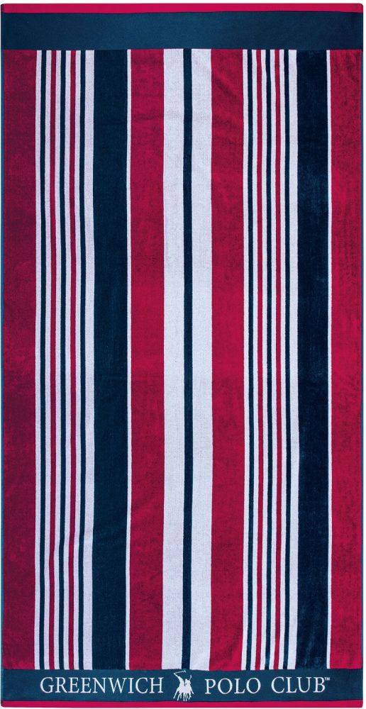GREENWICH POLO CLUB ΠΕΤΣΕΤΑ ΘΑΛΑΣΣΗΣ GREENWICH POLO CLUB 3632 ΚΟΚΚΙΝΟ-ΛΕΥΚΟ-ΜΠΛΕ 90X180CM