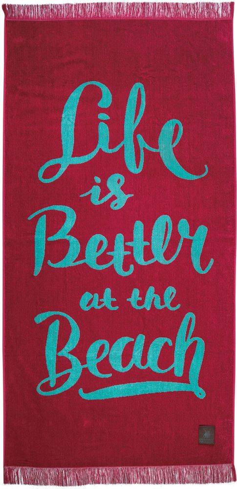 ΠΕΤΣΕΤΑ ΘΑΛΑΣΣΗΣ GREENWICH POLO CLUB 3640 ΚΟΚΚΙΝΟ 90X170CM