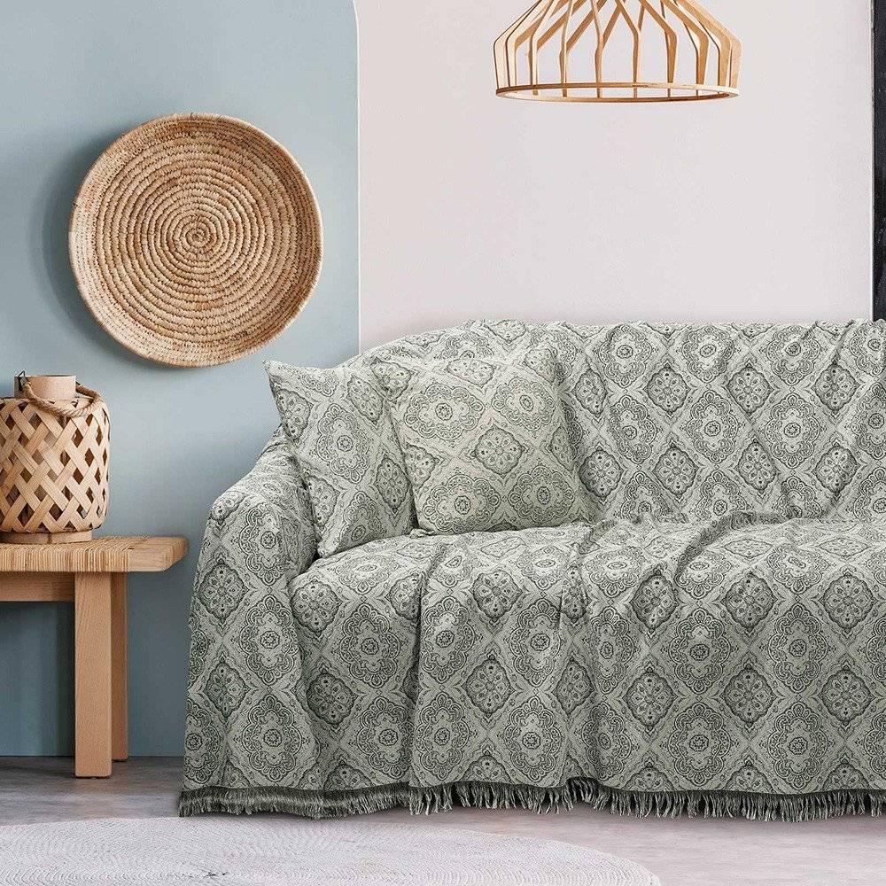 ΡΙΧΤΑΡΙ ΤΡΙΘΕΣΙΟ DAS HOME 0215 ΠΡΑΣΙΝΟ 180X300CM