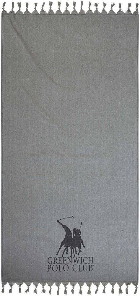 ΠΕΤΣΕΤΑ ΘΑΛΑΣΣΗΣ-ΠΑΡΕΟ GREENWICH POLO CLUB 3794 ΓΚΡΙ 90Χ170 CM GREENWICH POLO CLUB