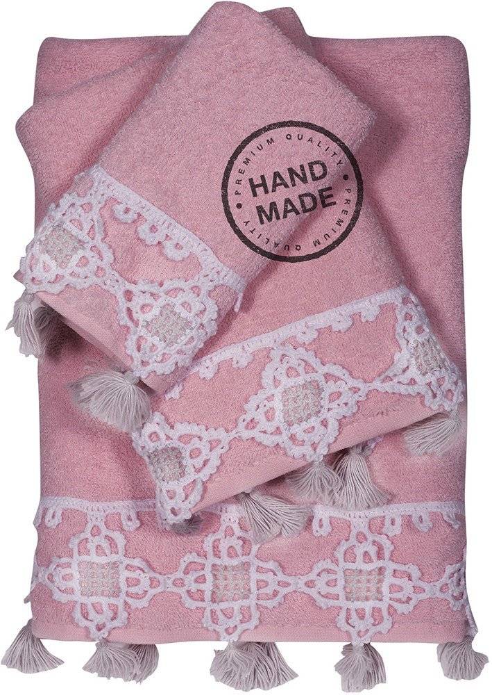 ΣΕΤ ΠΕΤΣΕΤΕΣ DAS HOME DAILY 0446 ΡΟΔΙ 3ΤΜΧ (30X50CM-50X90CM-70X140CM)