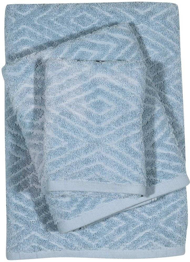 ΣΕΤ ΠΕΤΣΕΤΕΣ DAS HOME 0664 ΓΑΛΑΖΙΟ 3ΤΜΧ (30X50CM-50X90CM-70X140CM) DAS HOME