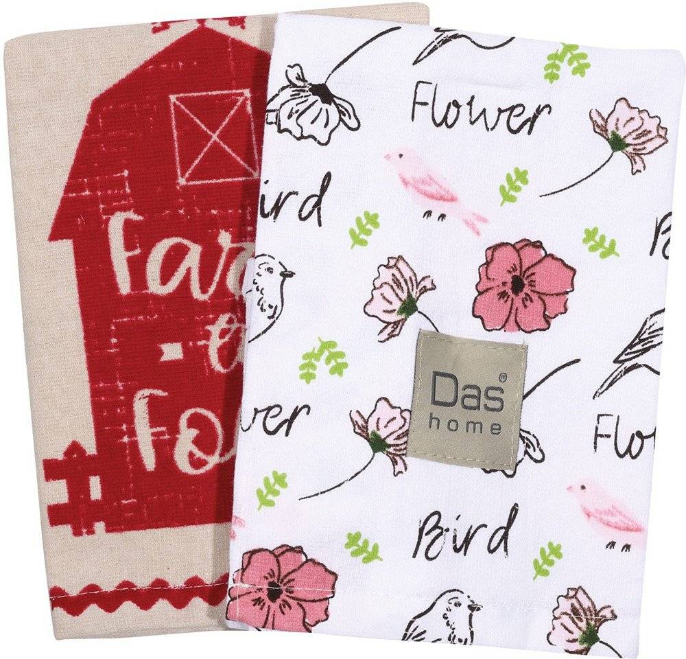 ΠΕΤΣΕΤΕΣ ΚΟΥΖΙΝΑΣ DAS HOME KITCHEN LINE 0637 ΠΟΛΥΧΡΩΜΟ 2ΤΜΧ 40Χ60CM