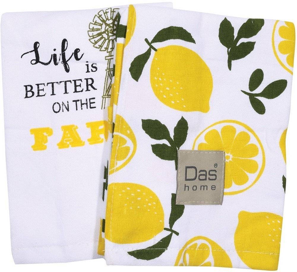 DAS HOME ΠΕΤΣΕΤΕΣ ΚΟΥΖΙΝΑΣ DAS HOME KITCHEN LINE 0638 ΠΟΛΥΧΡΩΜΟ 2ΤΜΧ 40Χ60CM