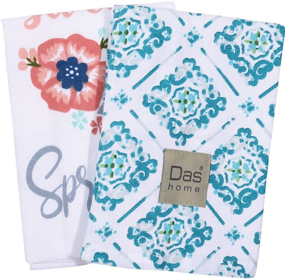 ΠΕΤΣΕΤΕΣ ΚΟΥΖΙΝΑΣ DAS HOME KITCHEN LINE 0641 ΠΟΛΥΧΡΩΜΟ 2ΤΜΧ 40Χ60CM DAS HOME