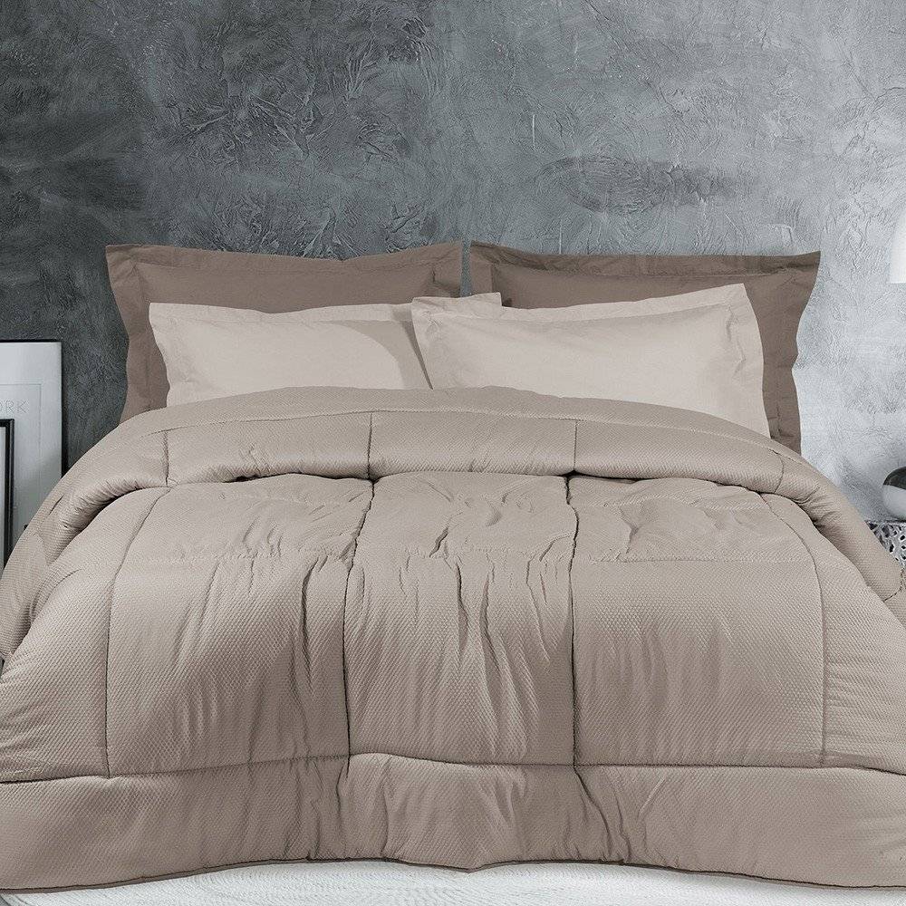 ΠΑΠΛΩΜΑ ΥΠΕΡΔΙΠΛΟ DAS HOME MICROFIBRE HAPPY 9572 ΣΠΑΓΓΙ 220Χ240CM DAS HOME