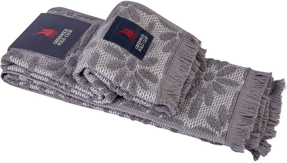 ΠΕΤΣΕΤΕΣ ΚΟΥΖΙΝΑΣ GREENWICH POLO CLUB ESSENTIAL 2706 ΓΚΡΙ 40Χ60CM 2TMX GREENWICH POLO CLUB