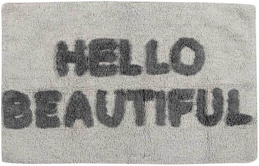 ΤΑΠΕΤΟ ΜΠΑΝΙΟΥ DAS HOME 0673 ΓΚΡΙ 50Χ80CM DAS HOME