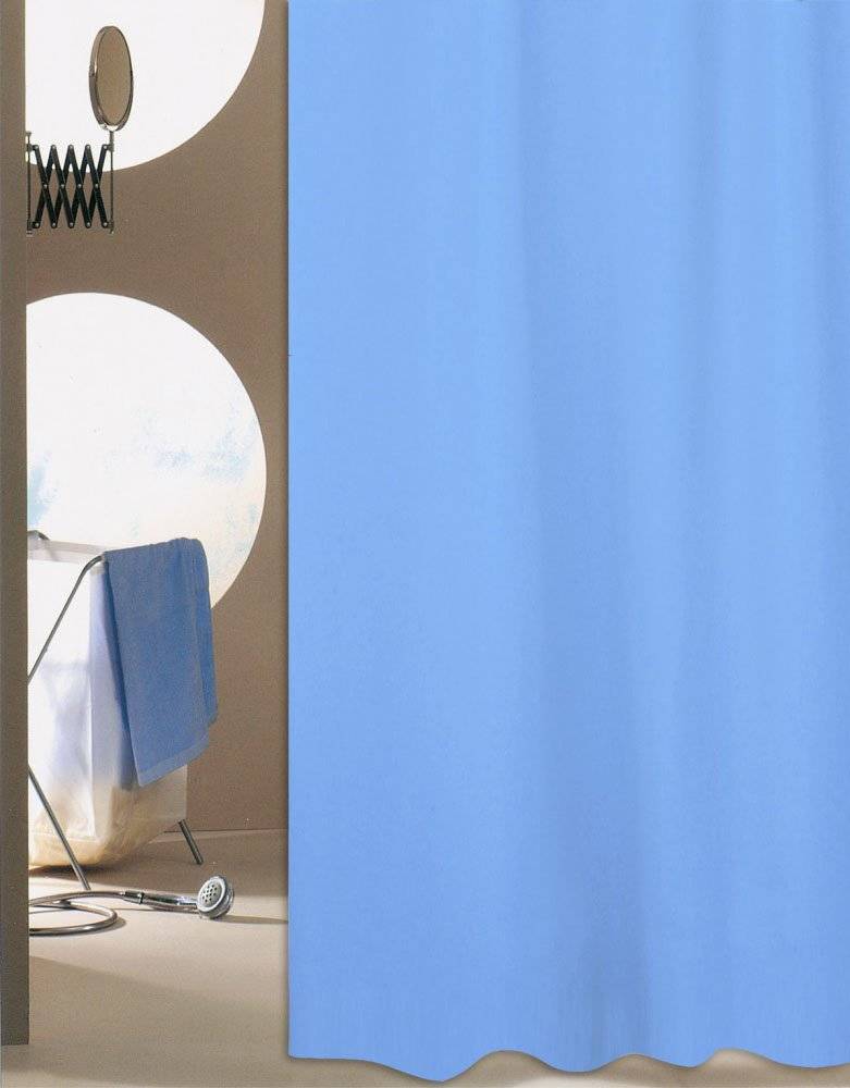 SAN LORENTZO ΚΟΥΡΤΙΝΑ ΜΠΑΝΙΟΥ SAN LORENTZO LINER PEVA ΜΠΛΕ 180X180CM