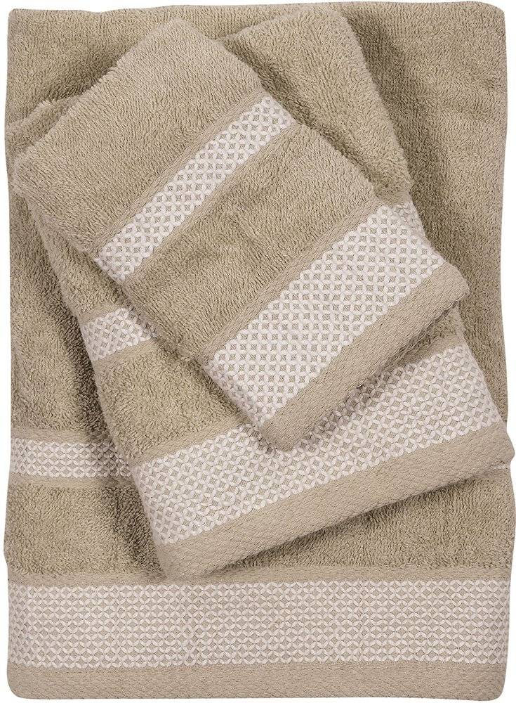 ΣΕΤ ΠΕΤΣΕΤΕΣ DAS HOME 0649 BEST ΓΚΡΙ 3ΤΜΧ (30X50CM-50X90CM-70X140CM) DAS HOME