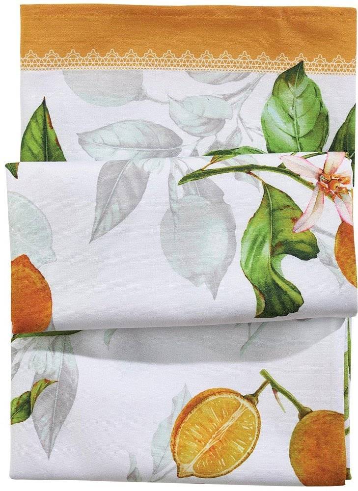 ΤΡΑΠΕΖΟΜΑΝΤΗΛΟ DAS HOME 0724 ΚΙΤΡΙΝΟ ΛΕΥΚΟ ΠΡΑΣΙΝΟ 140X180CM DAS HOME