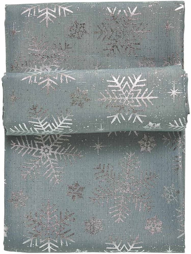 DAS HOME ΧΡΙΣΤΟΥΓΕΝΝΙΑΤΙΚΟ ΤΡΑΠΕΖΟΜΑΝΤΗΛΟ DAS HOME 0714 ΑΣΗΜΙ ΓΚΡΙ 140Χ220CM